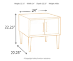 Mesa lateral Kisper de Ashley - Imagen 8