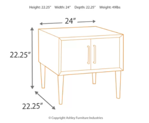 Mesa lateral Kisper de Ashley - Imagen 8