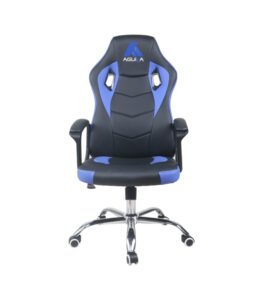 Silla Oficina Hogar Ergonomico Ejecutivo Comodo Cyber Computacion Negra con Azul