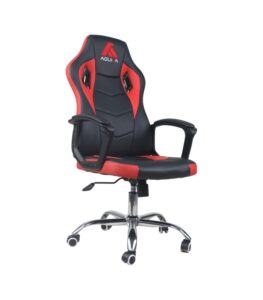 Silla Oficina Hogar Ergonomico Ejecutivo Comodo Cyber Computacion Negra con rojo LF20124 - Imagen 2