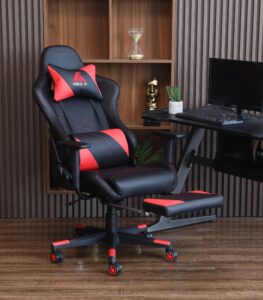 Silla con apoya pie Oficina Hogar Ergonomico Ejecutivo Comodo Cyber Computacion WCF-3009 - Imagen 8