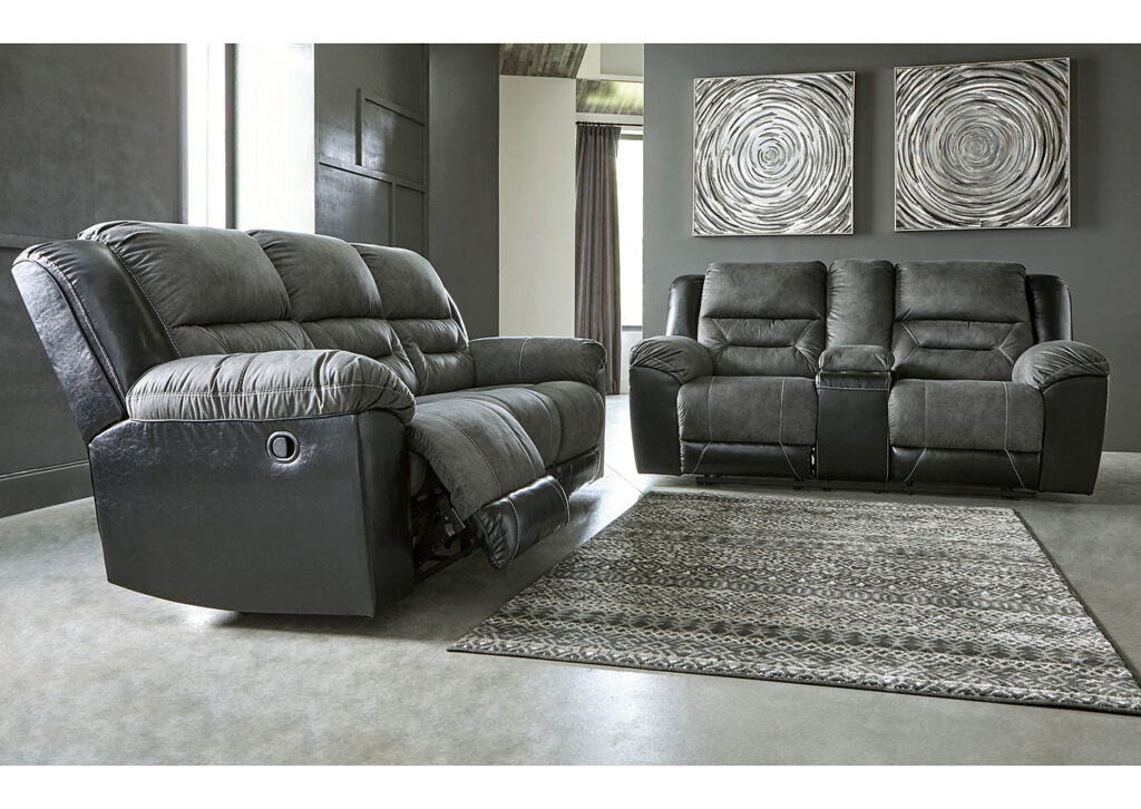 Sofá Reclinable Earhart ASHLEY – Aguila Muebles