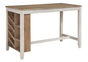 Comedor alto tipo isla con 4 sillas Skempton Marca Ashley D394-SET - Imagen 5