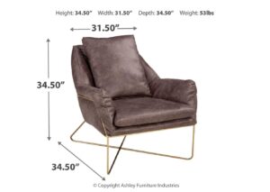 Sillón Decorativo Crosshaven marca ASHLEY A3000040 - Imagen 4