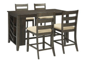Juego De Comedor Alto Con 4 Sillas Rokane marca ASHLEY - Imagen 9