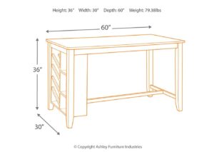 Juego De Comedor Alto Con 4 Sillas Rokane marca ASHLEY - Imagen 4