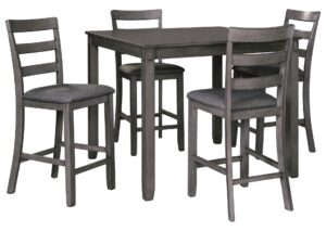 Comedor Cuadrado Tipo Isla Alto Bridson Ashley con 4 sillas - Imagen 3