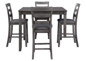 Comedor Cuadrado Tipo Isla Alto Bridson Ashley con 4 sillas - Imagen 6