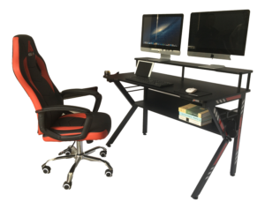 Escritorio Gamer Dual Pro ST-S1945NEG - Imagen 4