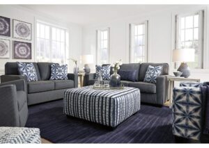 Otomano Kiessel Nuvella Indigo de Ashley