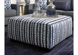 Otomano Kiessel Nuvella Indigo de Ashley - Imagen 6