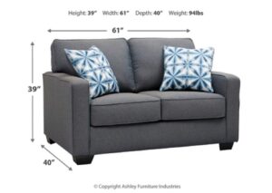 Sofa 2 plaza Kiessel Nuvella de Ashley (FUERA 1ER REGION $716.156) - Imagen 6