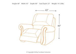 sillon reclinable Larkinhurst de Ashley - Imagen 7