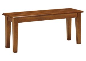 Mesa de comedor rectangular Berringer con 4 sillas y banco - Imagen 9