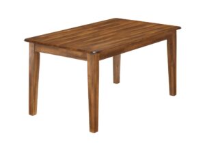 Mesa de comedor rectangular Berringer con 4 sillas y banco - Imagen 6