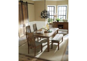 Juego de Comedor de 4 Sillas + Banqueta Flaybern  de Ashley