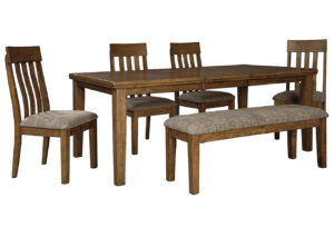 Juego de Comedor de 4 Sillas + Banqueta Flaybern  de Ashley - Imagen 2