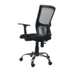 Silla Oficina Hogar Ergonomico Ejecutivo Comodo Cyber Computacion LF1651-NEG/GRI - Imagen 6