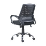 Silla Oficina Hogar Ergonomico Ejecutivo Comodo Cyber ComputacionLF1652-NEG/GRI - Imagen 4