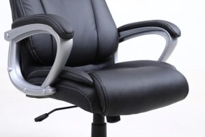 Silla Oficina Hogar Ergonomico Ejecutivo Comodo Cyber Computacion black  A-9002 - Imagen 5
