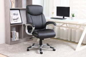 Silla Oficina Hogar Ergonomico Ejecutivo Comodo Cyber Computacion black  A-9002 - Imagen 8
