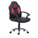 Silla Oficina Hogar Ergonomico Ejecutivo Comodo Cyber Computacion Negra con rojo LF20139