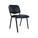 Silla de visita fija con respaldar E21PVC - Imagen 2