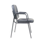 Silla de visita fija estilo sencillo Con Respaldar y apoya brazos E39-PVC - Imagen 4