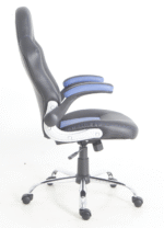 Silla Oficina Hogar Ergonomico Ejecutivo Comodo Cyber Computacion Black A-9883H-7-AZU - Imagen 2