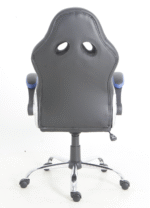 Silla Oficina Hogar Ergonomico Ejecutivo Comodo Cyber Computacion Black A-9883H-7-AZU - Imagen 3