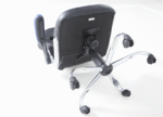 Silla Oficina Hogar Ergonomico Ejecutivo Comodo Cyber Computacion Black A-9883H-7-AZU - Imagen 5
