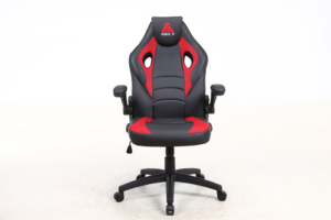 Silla Oficina Hogar Ergonomico Ejecutivo Comodo Cyber  Gamer Computacion WCF-3003 NEG/ROJ