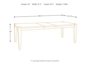 Mesa extensible set de comedor Chadoni D624 - Imagen 2