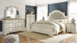 Cama California King con Veladores B743-56W1+58W1+97W1+B100+B743-93*2 - Imagen 4