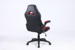 Silla Oficina Hogar Ergonomico Ejecutivo Comodo Cyber Gamer Computacion WCF-3006 NEG/ROJ - Imagen 4