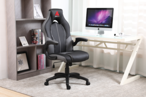 Silla Oficina Hogar Ergonomico Ejecutivo Comodo Cyber  Gamer Computacion WCF-3007 NEG/GRI - Imagen 9