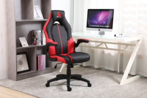 Silla Oficina Hogar Ergonomico Ejecutivo Comodo Cyber  Gamer Computacion WCF-3007 NEG/ROJ - Imagen 10