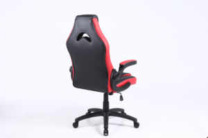 Silla Oficina Hogar Ergonomico Ejecutivo Comodo Cyber  Gamer Computacion WCF-3007 NEG/ROJ - Imagen 4