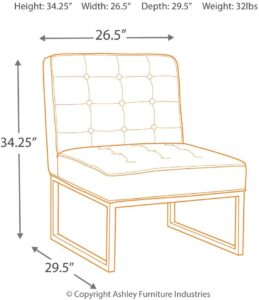 Silla Decorativa Cimarosse De Ashley - Imagen 3