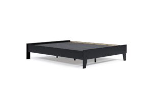 Cama Queen Con Plataforma Flannia Ashley - Imagen 2