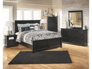 Cama Full De Panel Maribel De Ashley Sin colchon - Imagen 3