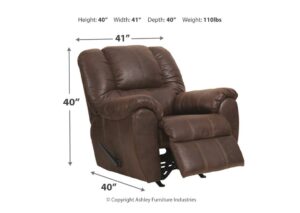 Sillón Reclinable Mecedor Manual McGann Ashley - Imagen 2