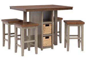 Juego De Comedor Con Altura De Mostrador Lettner Ashley - Imagen 4