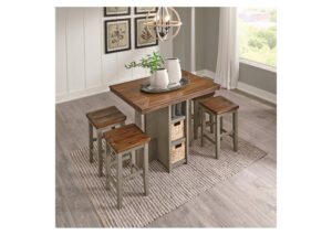 Juego De Comedor Con Altura De Mostrador Lettner Ashley - Imagen 2