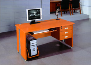 Escritorio para Oficina y Hogar Color Cafe Oscuro BG-0812