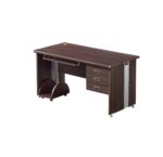 Escritorio para Oficina y Hogar Color Cafe Oscuro BG-0812