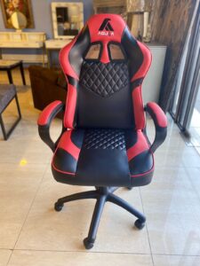 Silla Oficina Hogar Ergonomico Ejecutivo Comodo Cyber Gamer Computacion WCF-3005 NEG/ROJ - Imagen 2