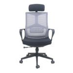 Silla Oficina Hogar Ergonomico Ejecutivo Comodo Cyber Computacion LF20113-NEG/GRI - Imagen 2