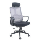 Silla Oficina Hogar Ergonomico Ejecutivo Comodo Cyber Computacion LF20113-NEG/GRI