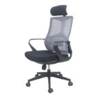 Silla Oficina Hogar Ergonomico Ejecutivo Comodo Cyber Computacion LF20113-NEG/GRI - Imagen 5
